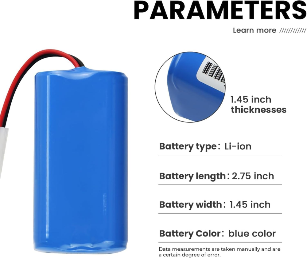 Акумулятор ANTIEE 2600 мАг 14,4 В для Xiaomi Mi G1 / Vacuum-Mop Essential, Panasonic, Phicomm, Puppyoo, Flyco Київ - фото 7
