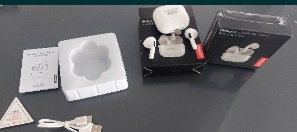 Навушники Бездротові: Lenovo Think Plus LP40 TWS Bluetooth. Харків - фото 4