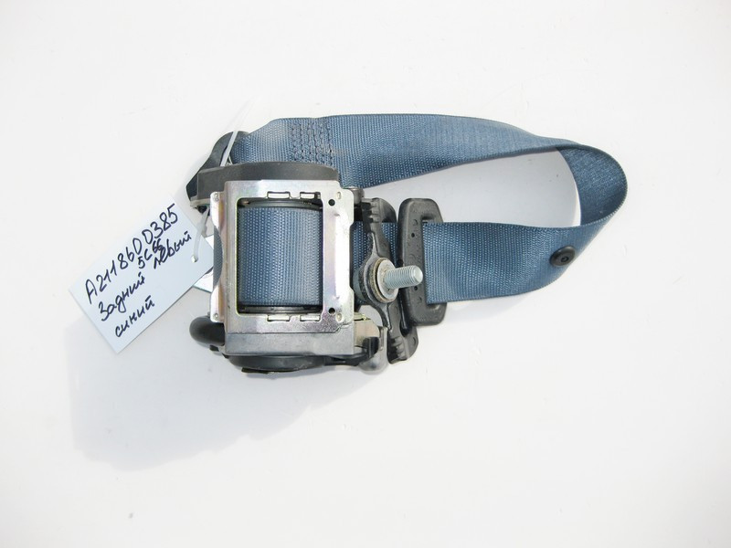 Mercedes-Benz  A2118600385 5C66 Ремінь безпеки задній лівий синій E-Class W211 Одеса - фото 1