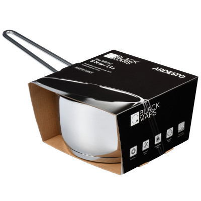 Ковш Ardesto Black Mars 1.4 л (AR0714S) Винница - изображение 5