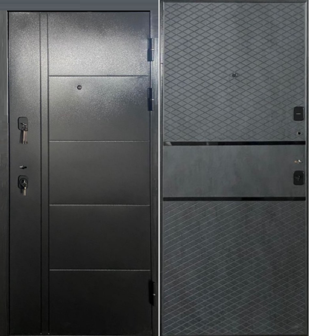 Входные двери ТАРИМУС Марсель Грифель Бетон Киев - изображение 1