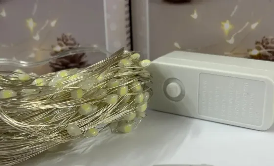 Гірлянда мідний дріт Кінський хвіст 2,0м 10 ниток 200LED (білий) COPPER-WIRE-200W-2 Одеса