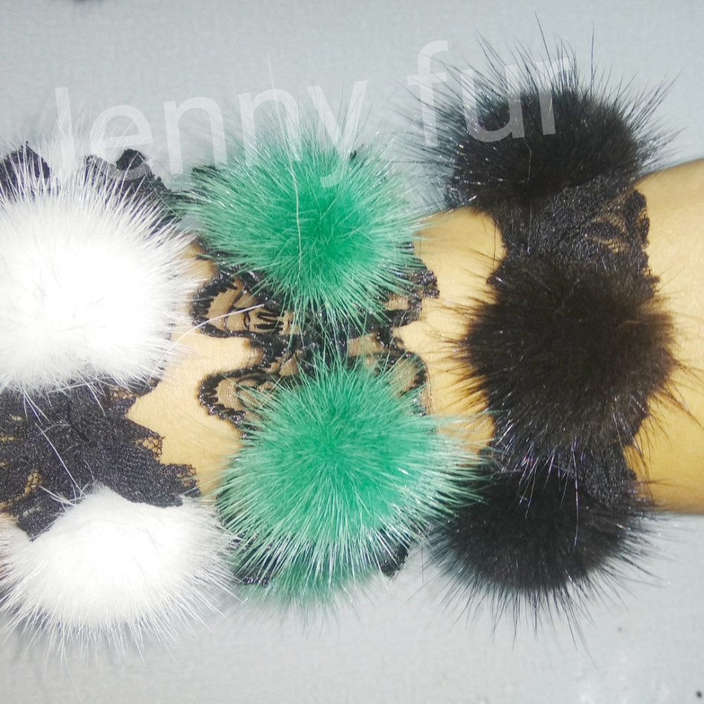 Гумка хутряна для волосся з норки Харків - фото 8