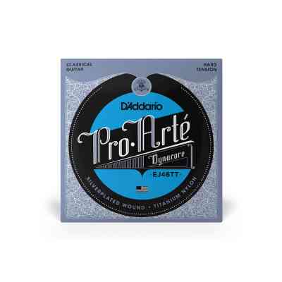 Струни для гітари D&apos;Addario Pro-Arte Dynacore Titanium Nylon Hard Tension (EJ46TT) Вінниця