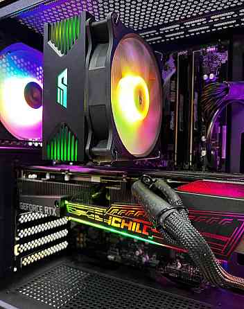 Компьютер Игровой ПК: Ryzen 5600/ 32Gb.RAM / 512Gb.NVMe/ RTX3070/ 750W. Харьков