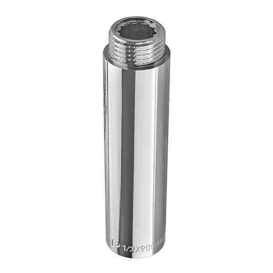 Подовжувач Europroduct EP.E090.Chr - 1/2"MF-90мм хром (EP6131) Київ