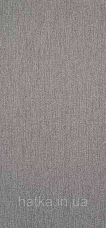 Шпалери вінілові на флізеліновій основі Rasch Ascona 1.06х10 однотонні структурні тонка смужка темно-сірі Київ