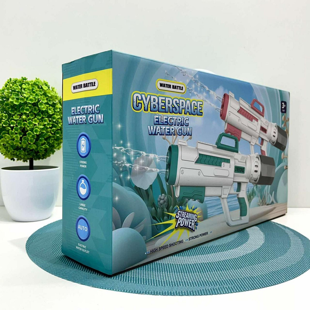 Автомат водяний на акаммуляторі Білий з бірюзовим (YG8048) Чернігів - фото 6