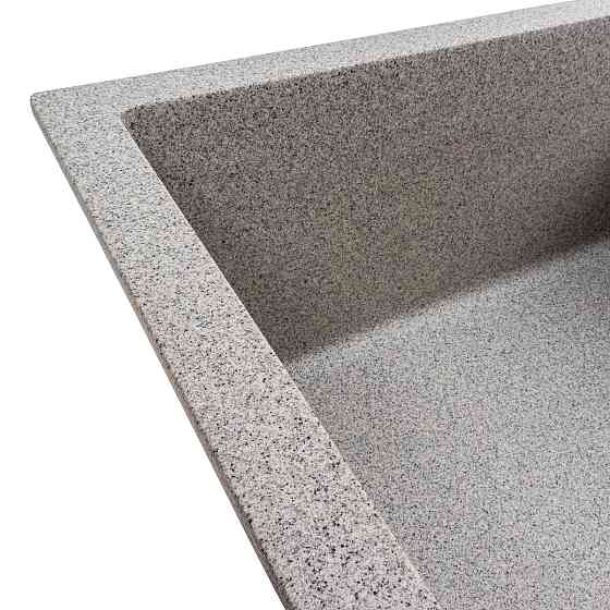 PLATINUM Кухонна мийка гранітна матова 7050 CASCADA Platinum Сірий Київ