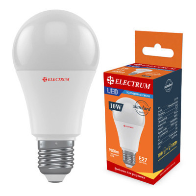 Лампочка Electrum A60 10W PA LS-V10 E27 4000K (A-LS-1520) Вінниця - фото 1