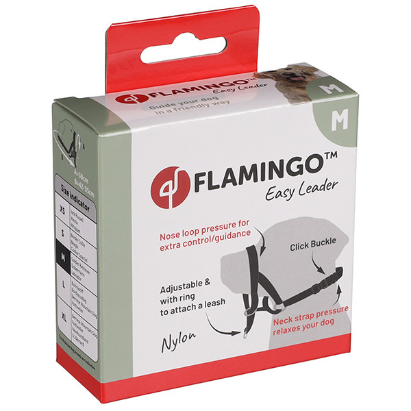 Flamingo Easy Leader M ФЛАМИНГО ИЗИ ЛИДЕР намордник для коррекции поведения собак, лабрадор, доберман, ретривер Киев - изображение 1