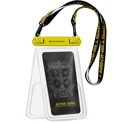 Чохол до мобільного телефона Armorstandart Waterproof Сapsule Double Pockets Yellow (ARM84416) Вінниця - фото 2