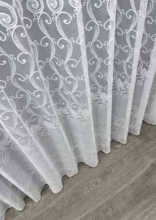 Тюль жаккард 