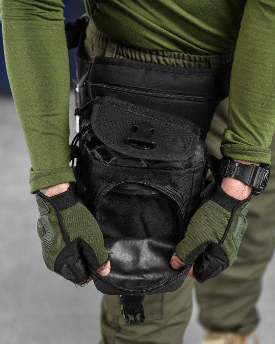 Сумка стегна Silver Knight black (229) ВТ6753 Одеса - фото 15