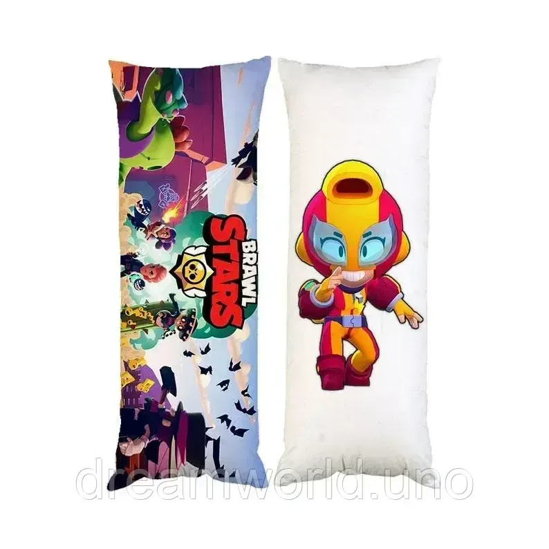 Подушка дакімакура Бравл Старс декоративна партова подушка для обіймання 40х120 Харків - фото 1