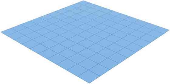 Силіконова термопрокладка 10x10 мм, набір 100 шт Київ