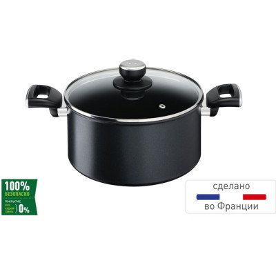 Каструля Tefal Unlimited 5,3 л Black (G2554672) Вінниця - фото 6