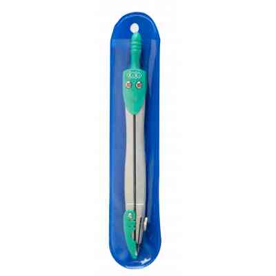 Циркуль ZiBi в мягком PVC чехле, зеленый, KIDS Line (ZB.5390-04) Винница