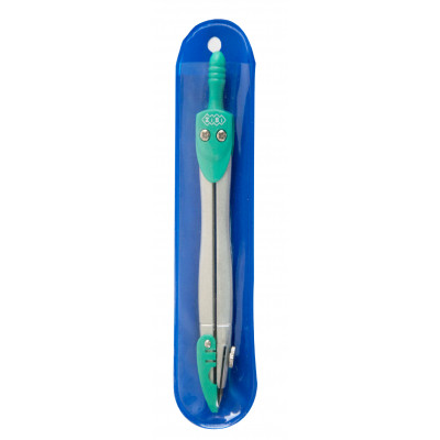 Циркуль ZiBi в м'якому PVC чохлі, зелений, KIDS Line (ZB.5390-04) Вінниця - фото 1