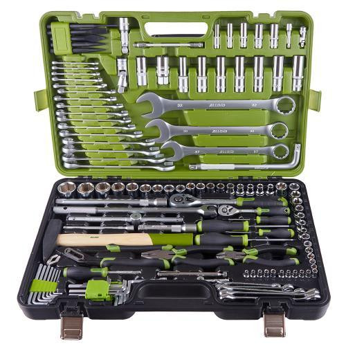 Універсальний набор інструменту 1/4" & 1/2" , 127 предм (NI-4127P) Alloid Одеса - фото 1