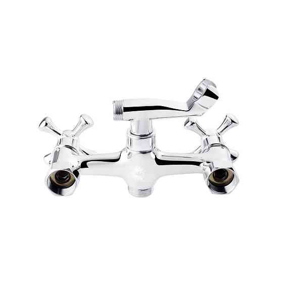 Змішувач для ванни Kroner KRM Rhein - C060 з душовим гарнітуром, хром Київ