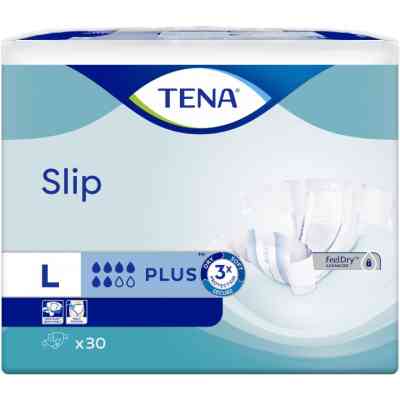Подгузники для взрослых Tena Slip Plus Large 30 шт (7322541118932) Вінниця