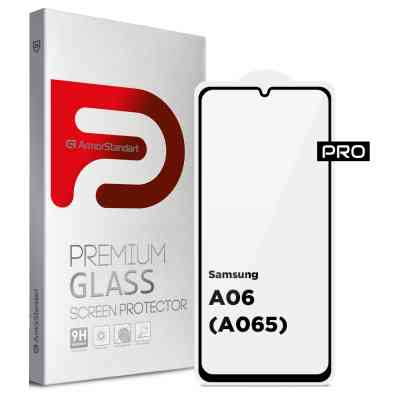 Скло захисне Armorstandart Pro Samsung A06 (A065) Black (ARM80170) Вінниця