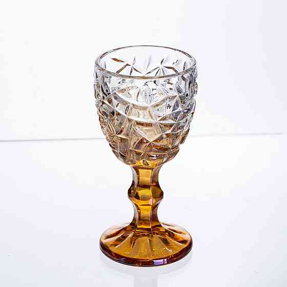 Набір чарок на ніжці 6 штук 50 мл для міцних напоїв скляні Yiwu HP-19-194 Київ