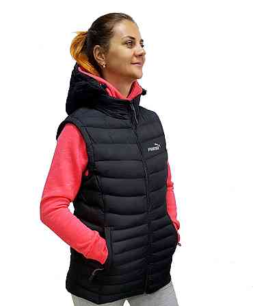 Женская двухсторонняя стеганая жилетка Puma Киев