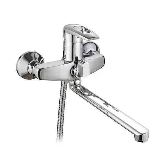 Смеситель для ванны WEZER VRL712-03 с длинным изливом Киев