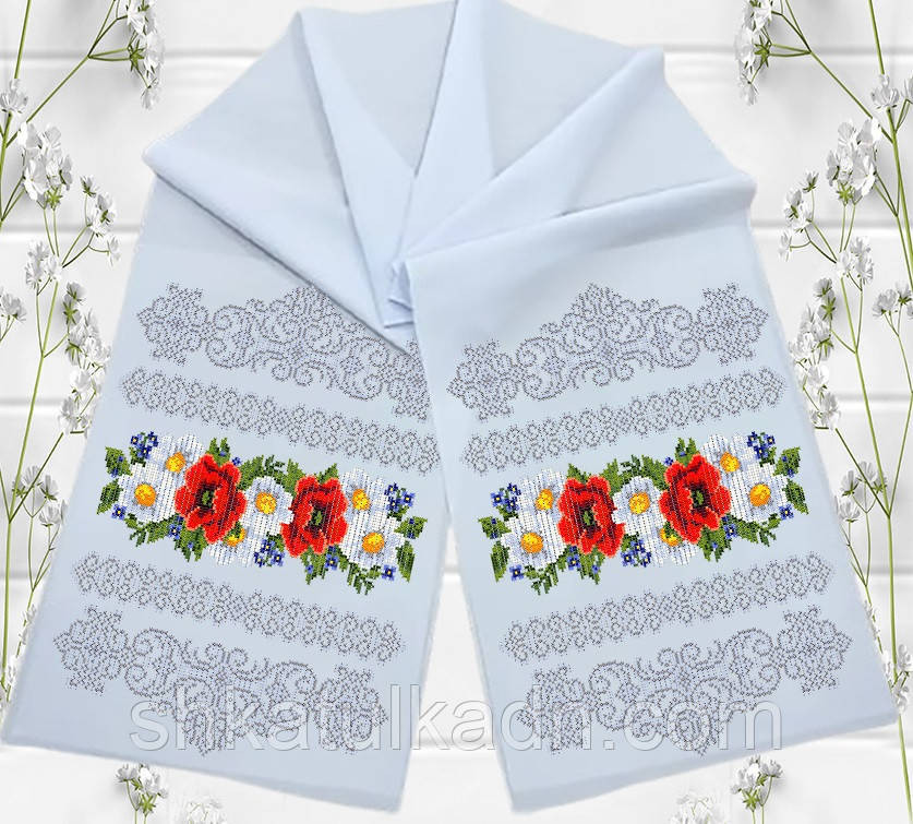 Рушник  для вишивки бісером(нитками) Дніпро - фото 1