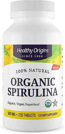 Спирулина Healthy Origins Spirulina 720 таб Киев