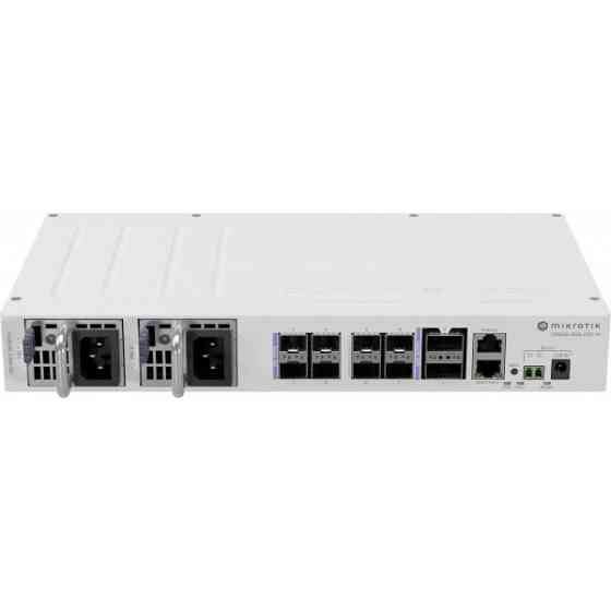 Комутатор Mikrotik CRS510-8XS-2XQ-IN, 2x100G, 8x25G SFP28, 1x100Mbit Eth port for management, Router Киев