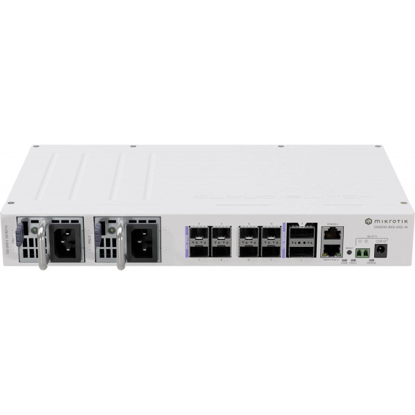 Комутатор Mikrotik CRS510-8XS-2XQ-IN, 2x100G, 8x25G SFP28, 1x100Mbit Eth port for management, Router Киев - изображение 1