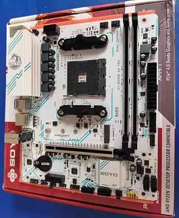 Новая материнская плата SOYO B450M D4 PRO 1-5 поколения Ryzen ГАРАНТИЯ. Киев