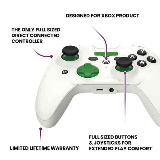 Мобільний геймпад RiotPWR Cloud Gaming Controller для iOS Xbox Edition ігровий контролер для iPhone Lightning/USB-C Київ