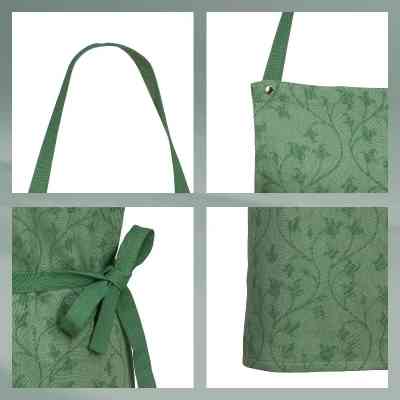 Фартук Kela Cora, 80x67 см, зеленый узор (12816) (00000024656) Винница