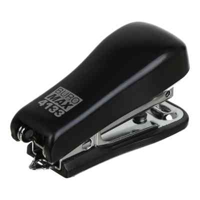 Степлер Buromax пластиковый МИНИ, 10 листов, (скобы №10), 58 х 22 х 32 мм, черный (BM.4133-01) Винница