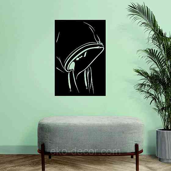 Декоративне настінне Панно «Силует», Декор на стіну Київ