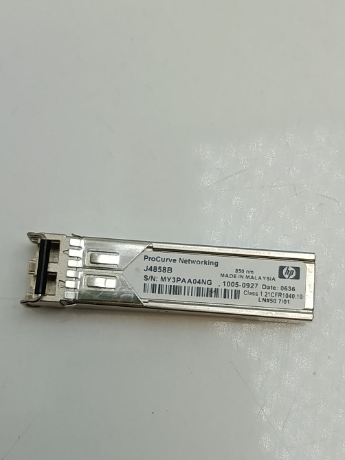 Оптичний трансивер HP ProCurve Networking Gigabit SX Mini-GBIC / SFP (P/N: J4858B) (товар вживаний) 1шт Луцк - изображение 1