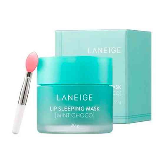 Нічна відновлююча маска для губ Lip Sleeping Mask (Mint Choco) Laneige 20 мл Київ