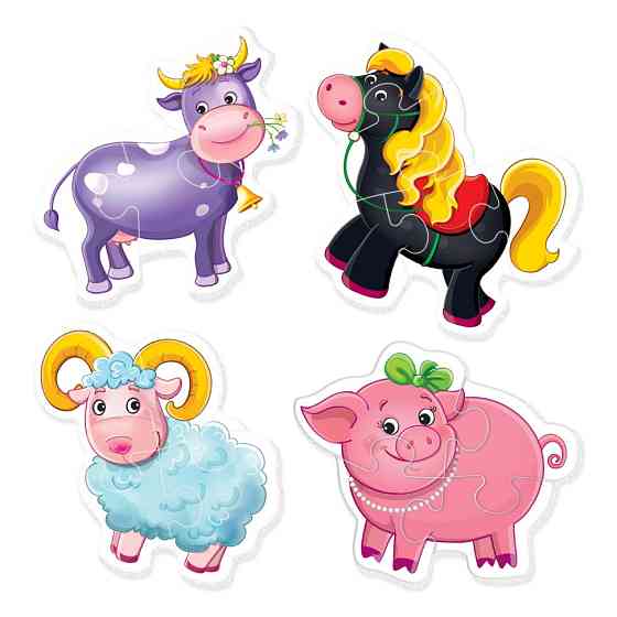 Детские беби пазлы 