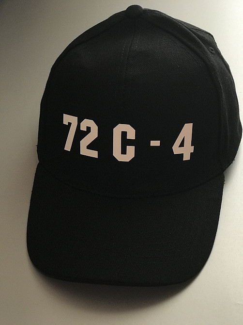 Чорна бавовняна Кепка/Бейсболка з нанесенням Вашого власного принту Чернівці - фото 2