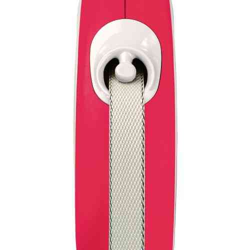 Поводок-рулетка Flexi для собак New Comfort лента красная размер M 5 м/25 кг Киев