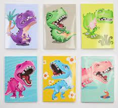 Блокнот дитячий 52907 83x60mm, 60g, 40 л, Динозаври 6 видів /48 в дісплеї/, шт Київ - фото 1