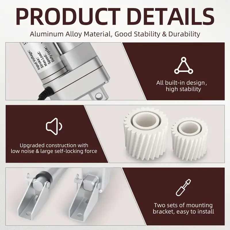 Электропривод для автоматики, ход 80 см Киев - изображение 14