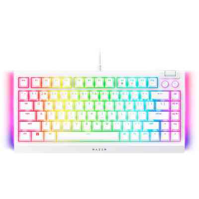 Клавіатура Razer BlackWidow V4 75 USB UA White (RZ03-05001700-R3M1) Вінниця