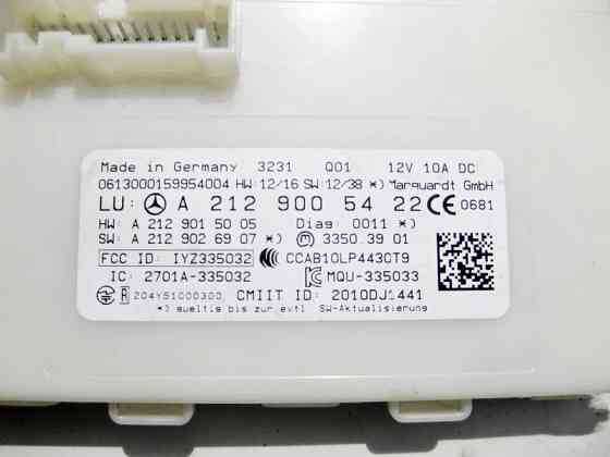 Mercedes-Benz  A2129001929 Блок управління Keyless-Go ML GLE W166 GL GLS X166 E-Class W212 C207 CLS C218 CLA C117 SL R231 Одеса