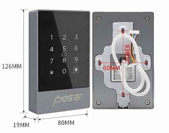 PES KeyPad контролер доступу з кодовою клавіатурою Київ