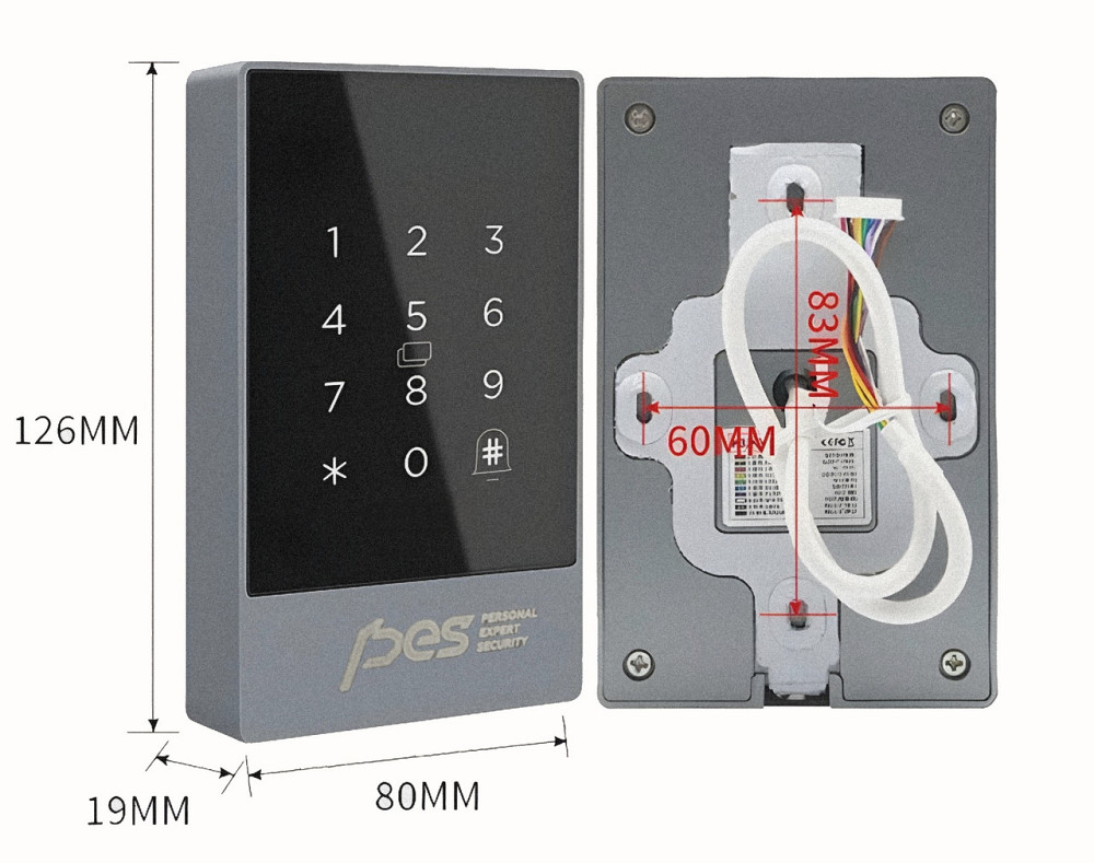 PES KeyPad контроллер доступа с кодовой клавиатурой Киев - изображение 2